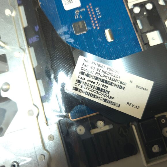 Replacement Upper Case Palmrest for HP Pavilion 17t-by 17-ca 17z-ca 17t-by400 - Picture 3 of 5